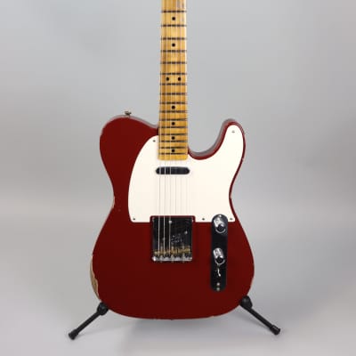 Fender Custom Shop Limited ‘50s Reverse Tele Relic Aged Cimarron Red image 2