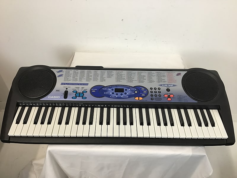 Used Casio LK 42 Keyboards 61 Key