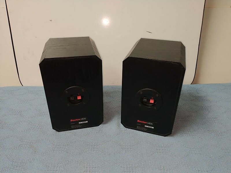 Boston HD5 スピーカー 8cm ブラック Boston Acoustic Speakers - Model: HD5 | Vintage Audio Exchange