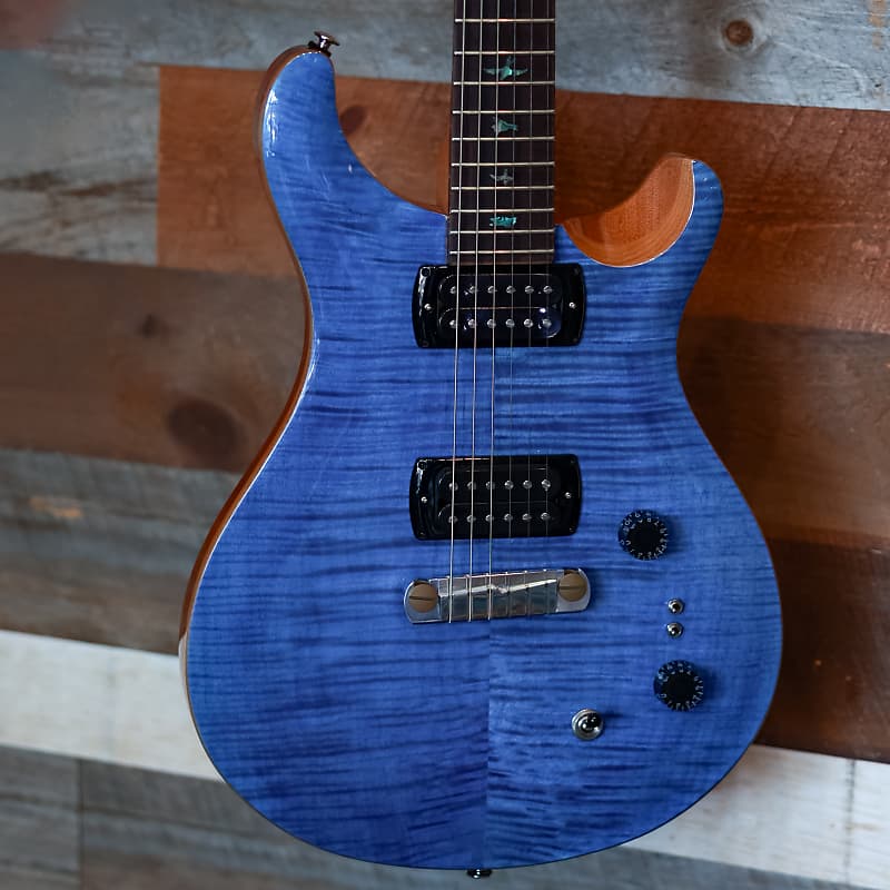 PRS SE Paul's Guitar 2022 - 2023 - Faded Blue image 1