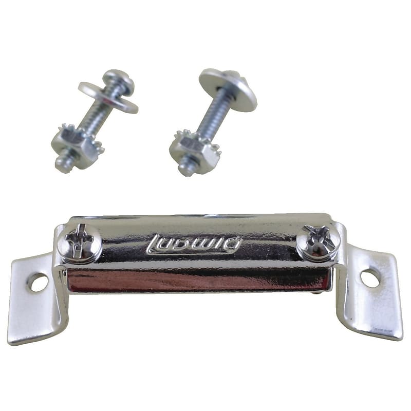 Ludwig P32 Snare Drum Butt Plate, Chrome image 1