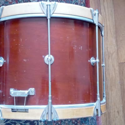 Ludwig Marching Snare Drum 1966.Stained image 2
