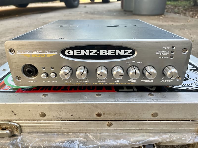 Genz Benz Streamliner 900 Bass amplifier 900 Watts 2000s Reverb