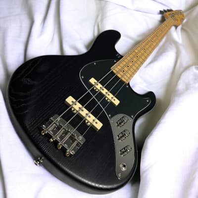 SANDBERG "BASS THE WORLD" (TT-4), Black Matte / Maple *On Order, ETA Oct. 2025 image 15