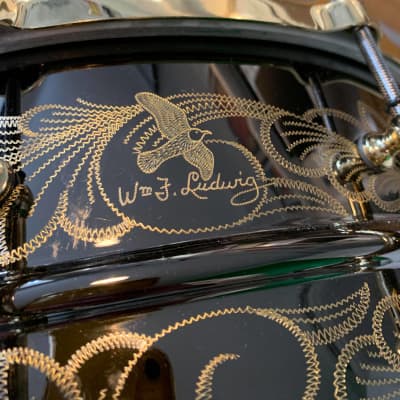 *Super Rare* Ludwig Black Beauty 100th Anniversary  | Hand Engraved | 1 of 100 image 21
