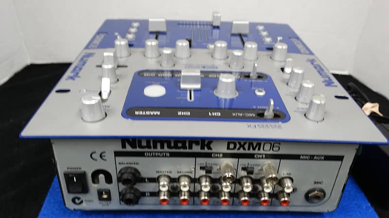 Numark DXM06 24 bit Digital Mixer Dj W/Adapter | Reverb