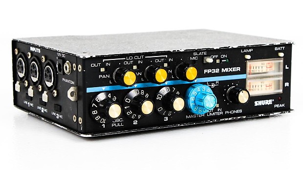 【中古・可動確認済】SHURE FP32 マイクミキサー Shure FP32 Mixer | eBay