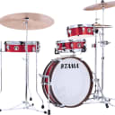 Tama Club-JAM Pancake 4-Piece Drum Shell Pack with 18" Bass Drum, Burnt Red Mist