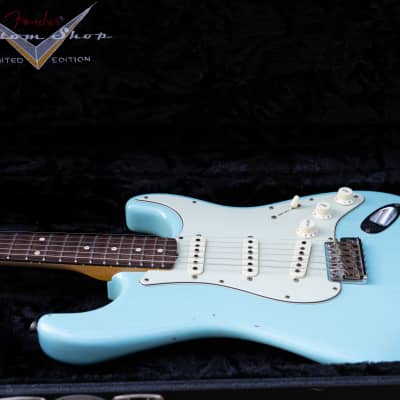 Fender Custom Shop Limited Edition 1961 Relic Stratocaster "Wildwood 10" 2015 Daphne Blue image 1