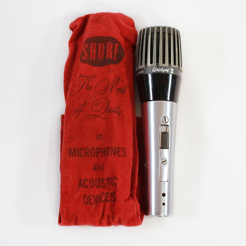 Vintage 70's Shure Brothers Incorporated Unidyne IV Series | Reverb