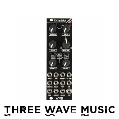 WMD Chimera (Black) - Percussion Syntheszier Module [Three Wave Music] image 1