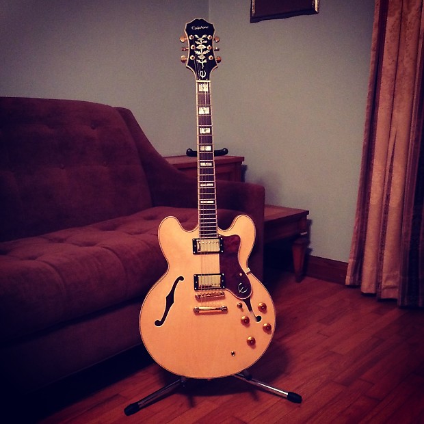 美品】Epiphone Sheraton II EB ブラックハードケース付