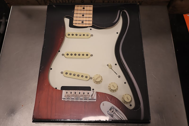 Fender Pre-Wired Strat Pickguard Tex-Mex SSS image 1