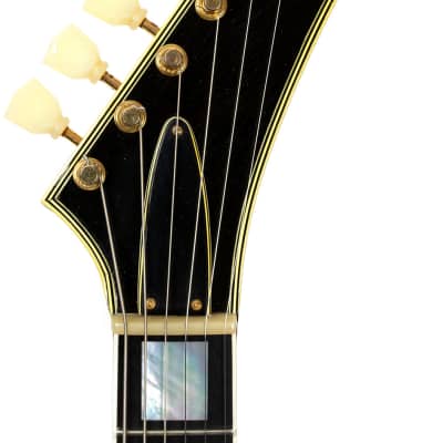 2021 Banker Excalibur Custom Guitar Aged Black image 5