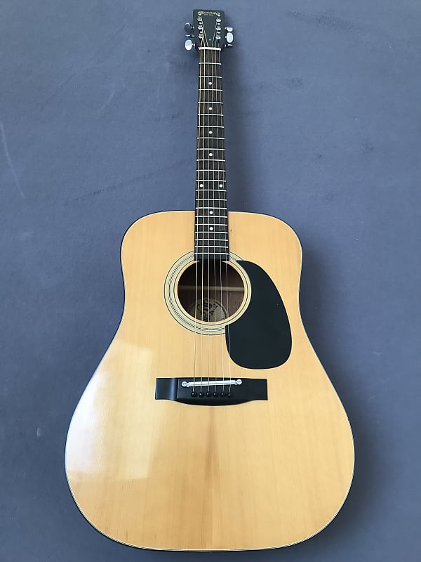 Acoustic Guitar Kiso Suzuki W-150 Natural Made in Japan