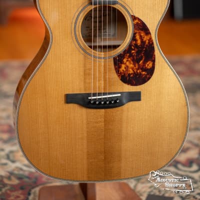 Boucher SG-41-V Vintage Pack Torrefied AAAA Adirondack Red Spruce/Brazilian Mahogany Orchestra Model Acoustic Guitar #1233 image 6
