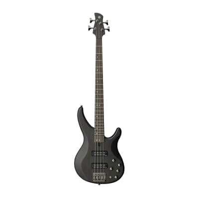 Yamaha TRBX504 4-String Premium Electric Bass Guitar (Translucent Black) for sale