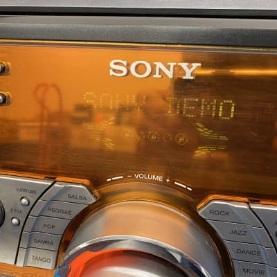 Sony HCD-ZX6 Stereo 540W 5 Disc Changer MP3 Music System