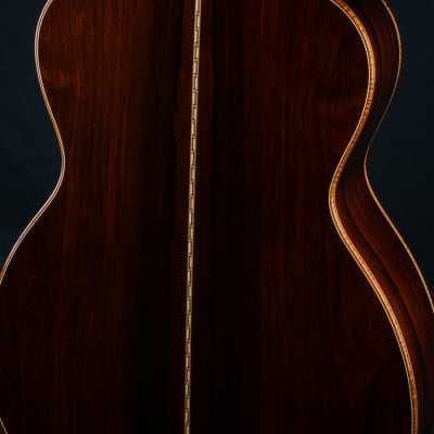 Bourgeois OM DB Signature Deluxe Madagascar Rosewood and Italian Spruce Aged Tone Custom with Pickup Used (2023) image 17