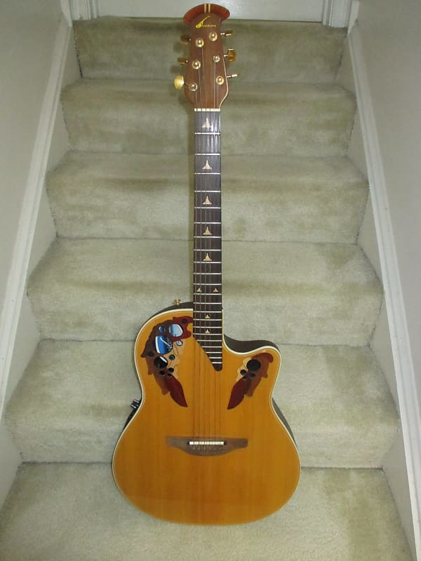 Ovation 1868 Elite Acoustic/Electric Guitar 1985/Original