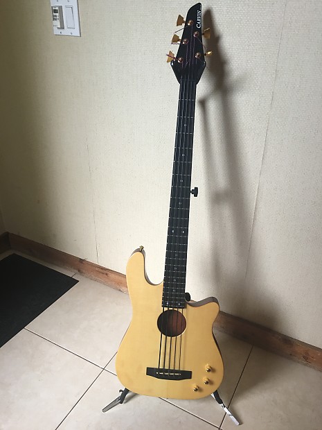 Carvin AC-50 Acoutic/Electric Bass Amber Natural | Reverb