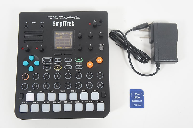 Sonicware SmplTrek Portable Production Sampler | Reverb