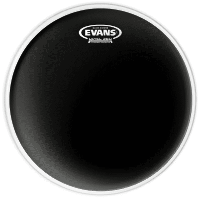 Evans TT08CHR Black Chrome Drum Head - 8"