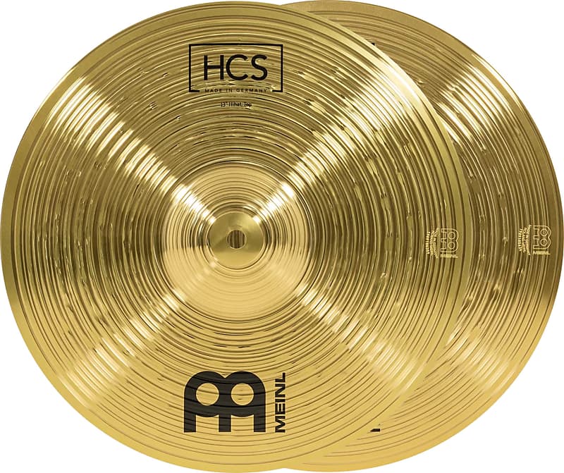 Meinl HCS13H HCS Hi-Hat Cymbal Pair, 13" image 1
