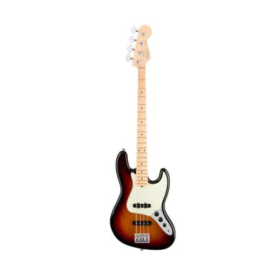 Fender American Professional Jazz Bass Guitar, Maple Fingerboard, 3-Color Sunburst image 8