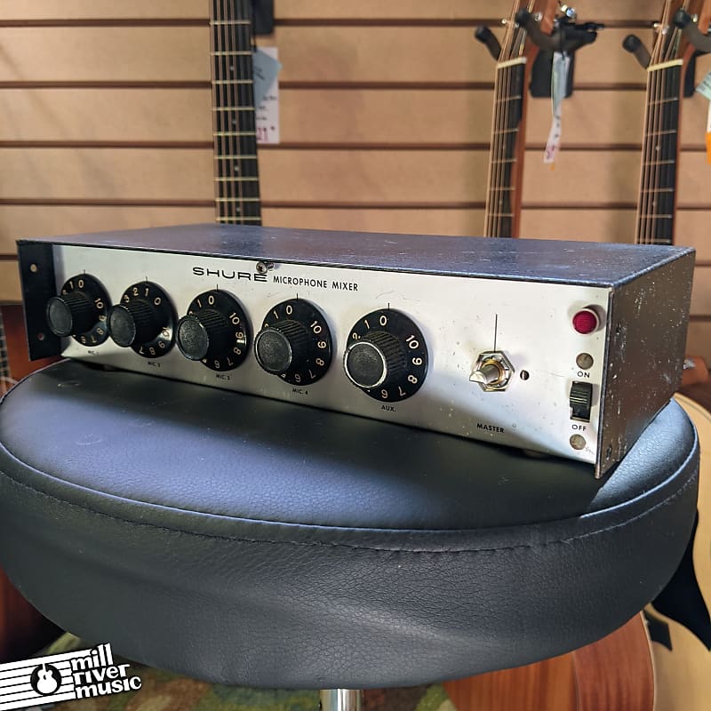 Shure M68 Vintage 4-Channel Microphone Mixer | Reverb Canada