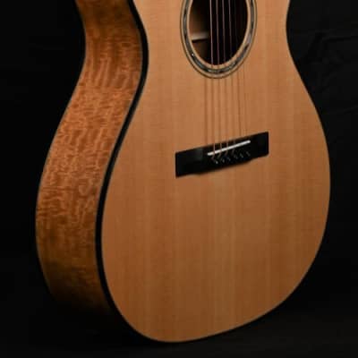 12th Root Guitars C14 Beeswing Mahogany OM Acoustic image 1