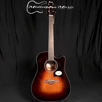 Ibanez AW400CE - Artwood Series - Acoustic/Electric Guitar - Tobacco Brown Sunburst for sale