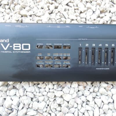 Parts Keyboard ROLAND 90' JV80 JV COQUE METAL ORIGINE Voir photos VG CONDITION