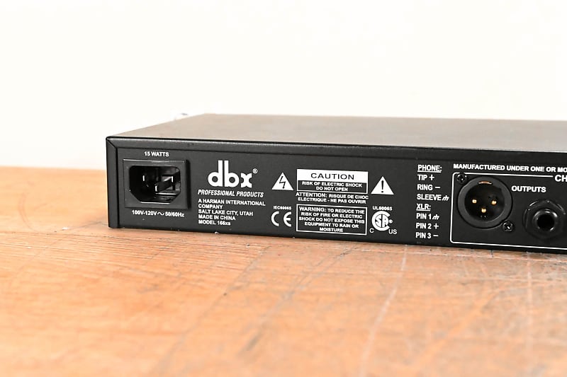 dbx 166xs Dual-Channel Compressor / Limiter / Gate | Reverb dbx 166xs Dual-Channel Compressor / Limiter / Gate | Reverb