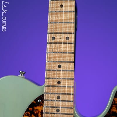 2011 DeTemple Guitars Spirit Series Tele Seafoam Green image 10