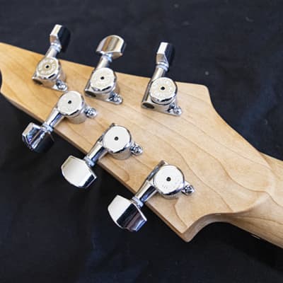 Highline Guitars Custom built ash wood guitar 2020 Natural Ash image 11
