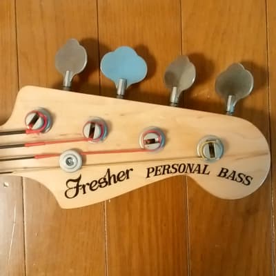 1977-1980 Fresher P-bass, FP 331B, made in Japan, Tuxedo finish,  with hard case, MIJ vintage image 9
