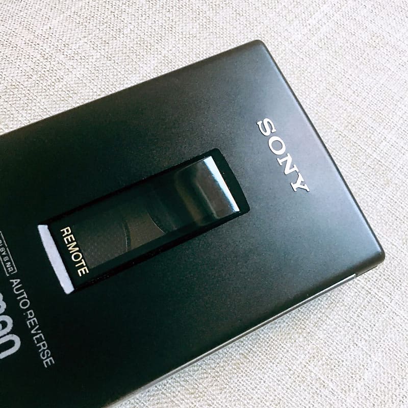 Sony WM 607 Walkman Cassette Player !! Excellent Black Shape