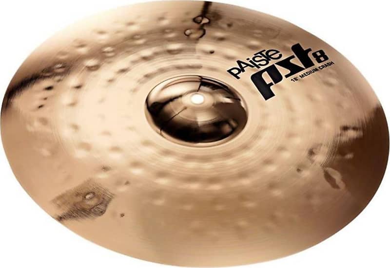 Paiste PST 8 16" Reflector Medium Crash Drum Cymbal image 1