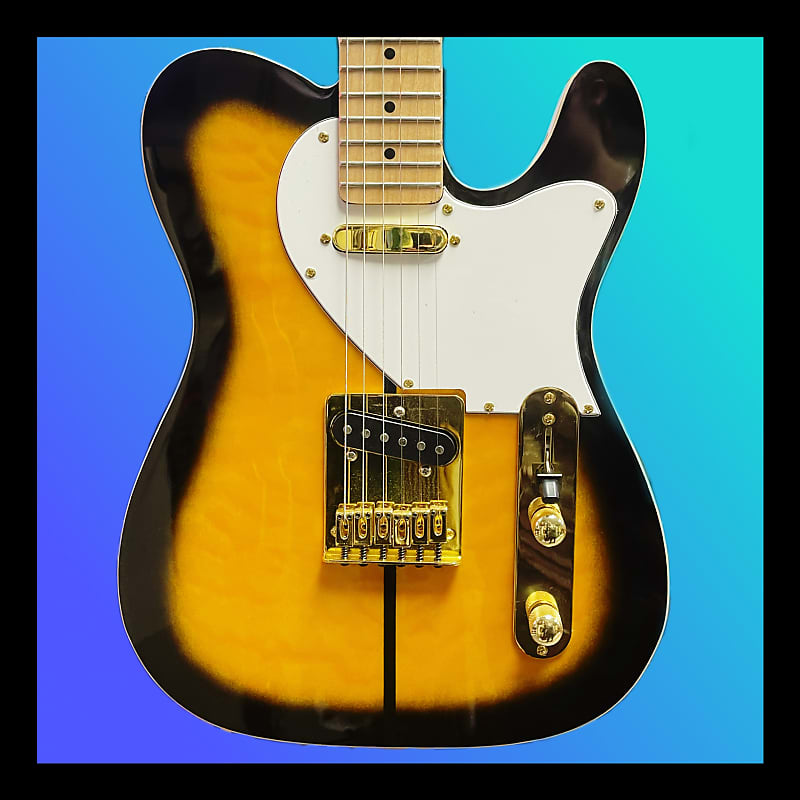 Zuwei Custom Shop Telecaster Sunburst Reverb 1986