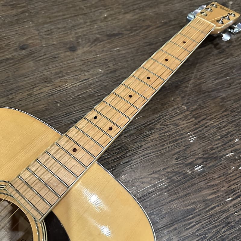 Yamaki W-300 MIJ 1970s Japan Maple Acoustic Guitar | Reverb