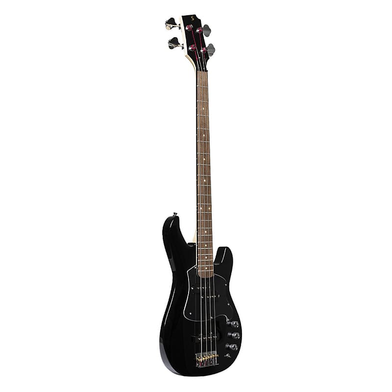 Stagg Electric Bass Guitar Silveray Series "P" Model - SVY P-FUNK BLK image 1