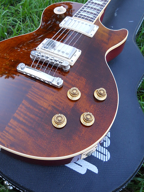 2004年製 50s Gibson レスポールスタンダード Root Beer 2004 Gibson Les Paul Standard Plus Root Beer Flame Top