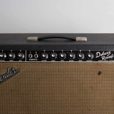 Fender  Deluxe Reverb Tube Amplifier (1967), ser. #A-23687. image 5