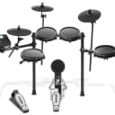 Alesis Nitro Mesh Eight Piece Electronic Drum Set With Mesh Heads, Kick Drum  Pedal, and 385 Sounds