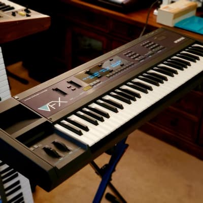 ENSONIQ VFX WITH 15 CARTRIDGES!!! SUPER RARE SYNTHESIZER FULLY SERVICED AND IN AMAZING CONDITION!
