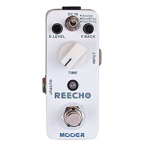 New! Mooer ReEcho Delay Pedal - Compact image 1