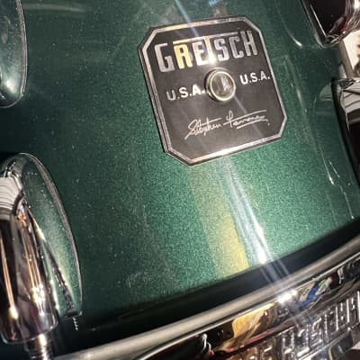 Gretsch GAS6514-SF Steve Ferrone Signature Artist Series 6.5x14" Snare Drum 2010s - Cadillac Green image 2