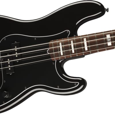 Fender Duff McKagan Deluxe Precision Bass Rosewood FB, Black image 5