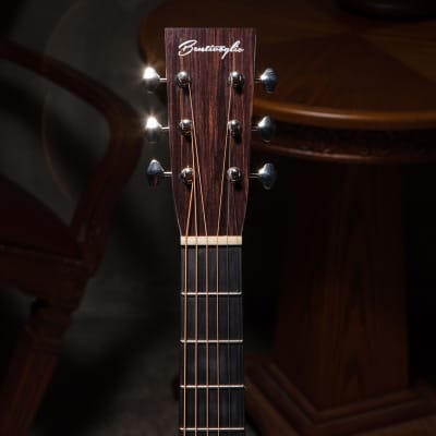 Bentivoglio MP123lvc Acoustic Guitar Bevel Cut  Cutaway Grand Concert Body Demo image 4